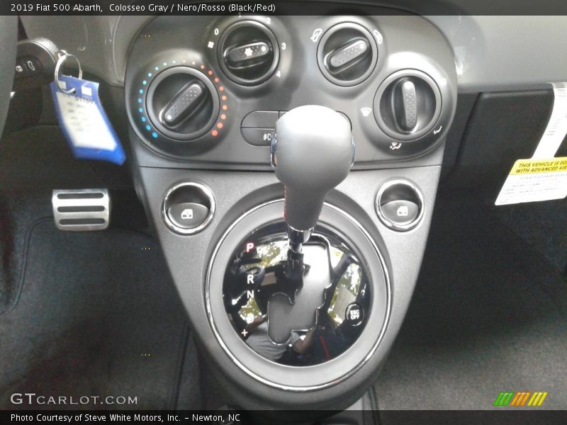  2019 500 Abarth 6 Speed Automatic Shifter