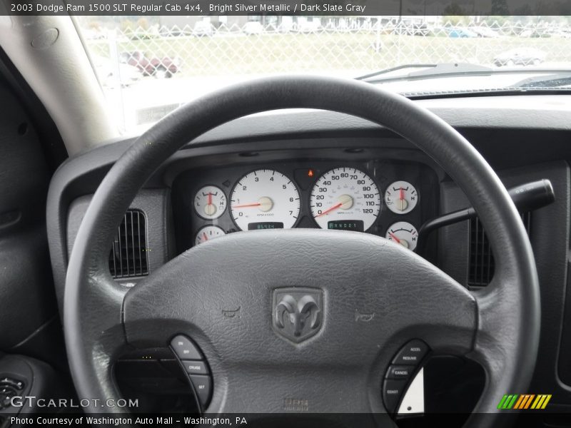 Bright Silver Metallic / Dark Slate Gray 2003 Dodge Ram 1500 SLT Regular Cab 4x4