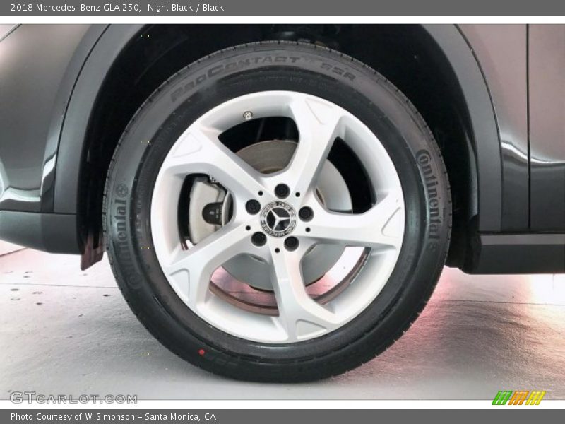 Night Black / Black 2018 Mercedes-Benz GLA 250