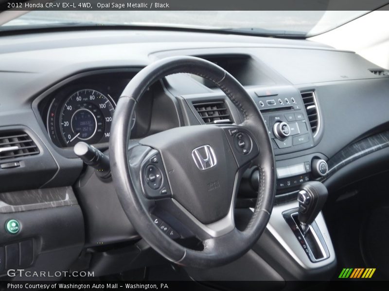 Opal Sage Metallic / Black 2012 Honda CR-V EX-L 4WD