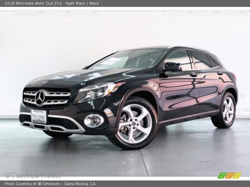 Night Black / Black 2018 Mercedes-Benz GLA 250
