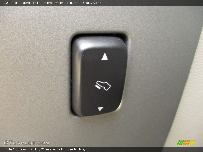 White Platinum Tri-Coat / Stone 2013 Ford Expedition EL Limited