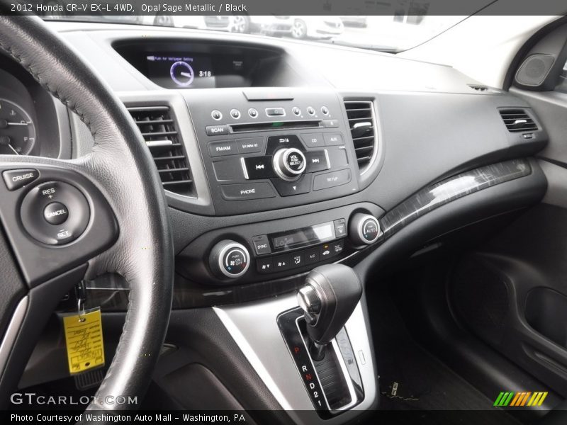 Opal Sage Metallic / Black 2012 Honda CR-V EX-L 4WD