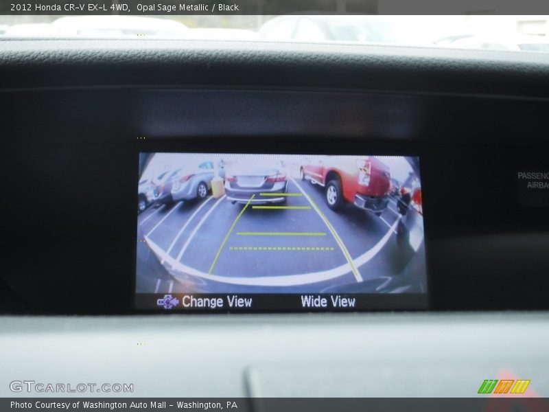 Opal Sage Metallic / Black 2012 Honda CR-V EX-L 4WD