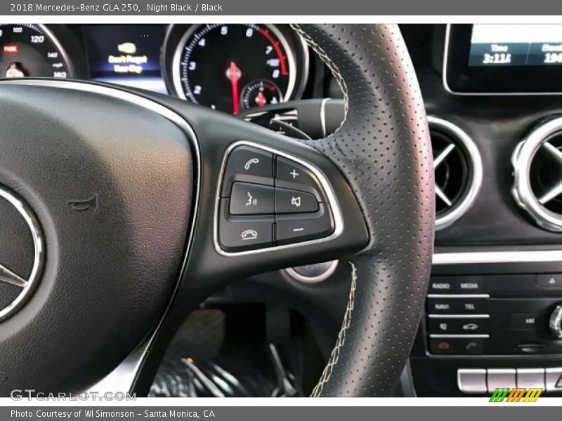 Night Black / Black 2018 Mercedes-Benz GLA 250