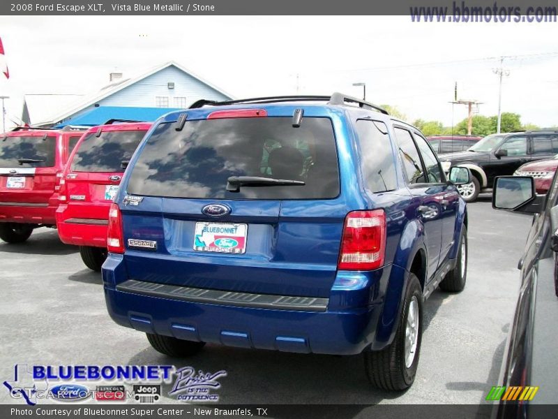 Vista Blue Metallic / Stone 2008 Ford Escape XLT