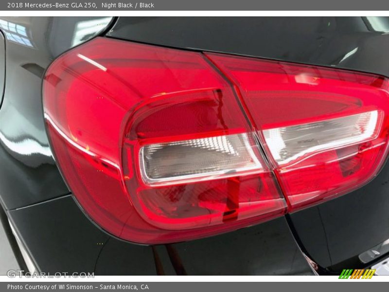 Night Black / Black 2018 Mercedes-Benz GLA 250