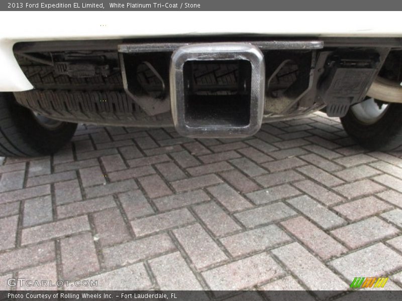 White Platinum Tri-Coat / Stone 2013 Ford Expedition EL Limited