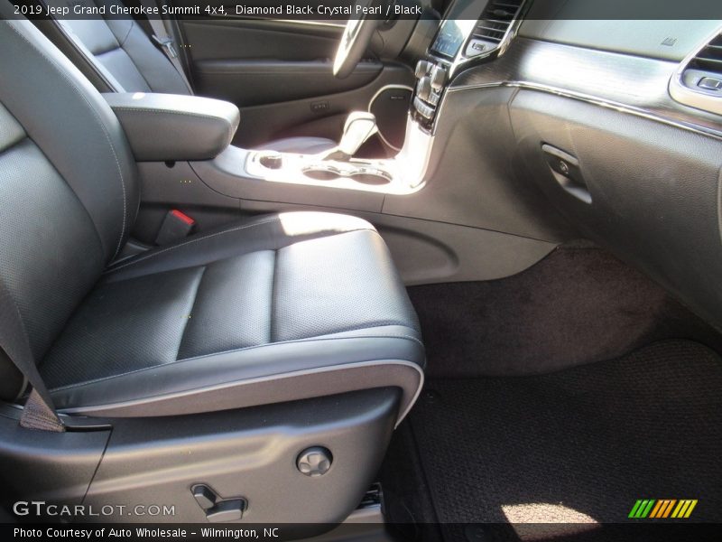Diamond Black Crystal Pearl / Black 2019 Jeep Grand Cherokee Summit 4x4