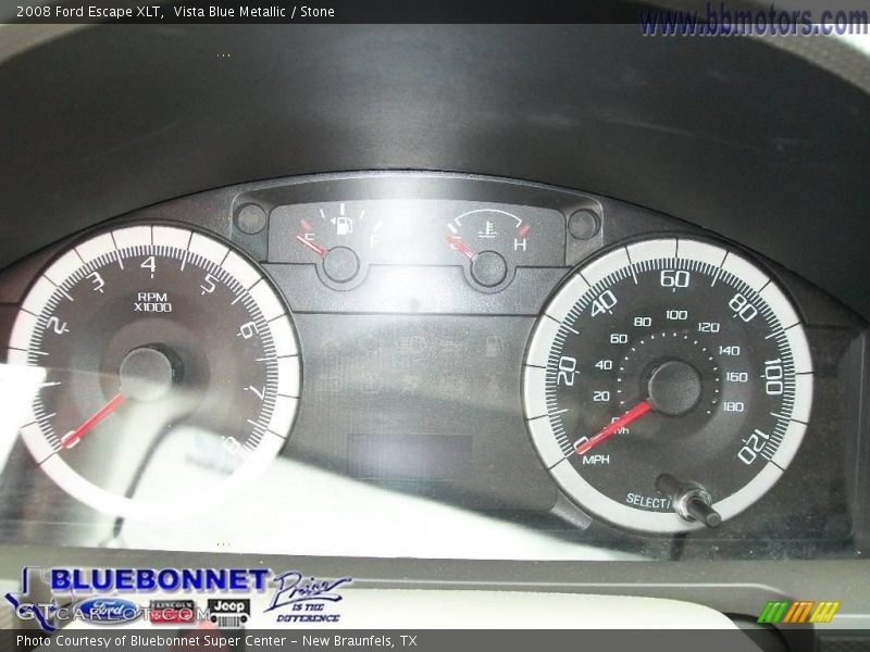 Vista Blue Metallic / Stone 2008 Ford Escape XLT