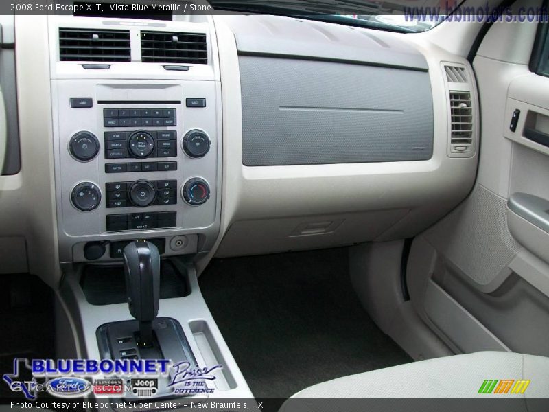Vista Blue Metallic / Stone 2008 Ford Escape XLT