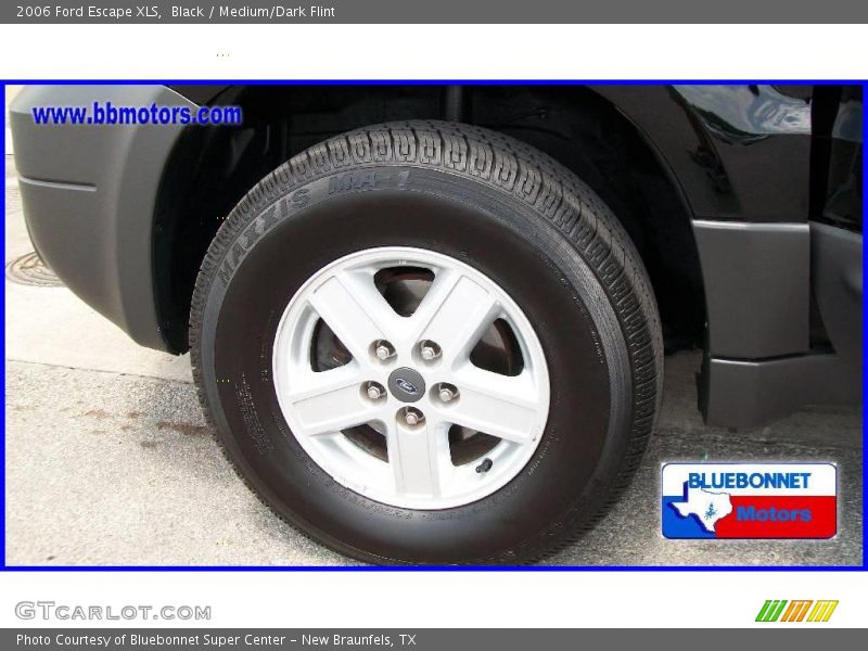 Black / Medium/Dark Flint 2006 Ford Escape XLS