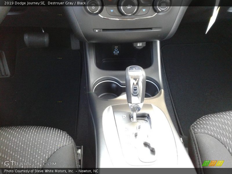 Destroyer Gray / Black 2019 Dodge Journey SE