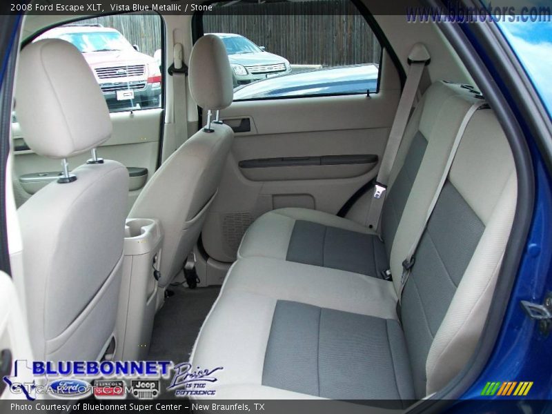 Vista Blue Metallic / Stone 2008 Ford Escape XLT