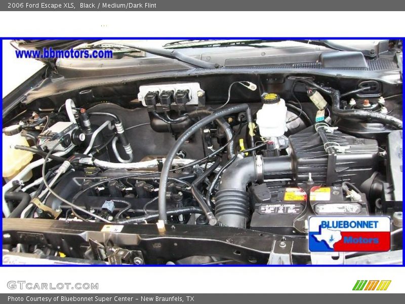 Black / Medium/Dark Flint 2006 Ford Escape XLS