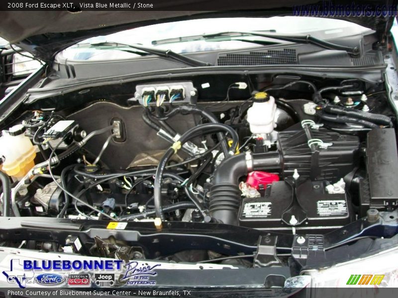 Vista Blue Metallic / Stone 2008 Ford Escape XLT