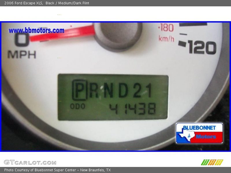 Black / Medium/Dark Flint 2006 Ford Escape XLS