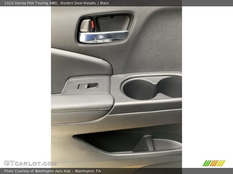 Modern Steel Metallic / Black 2020 Honda Pilot Touring AWD