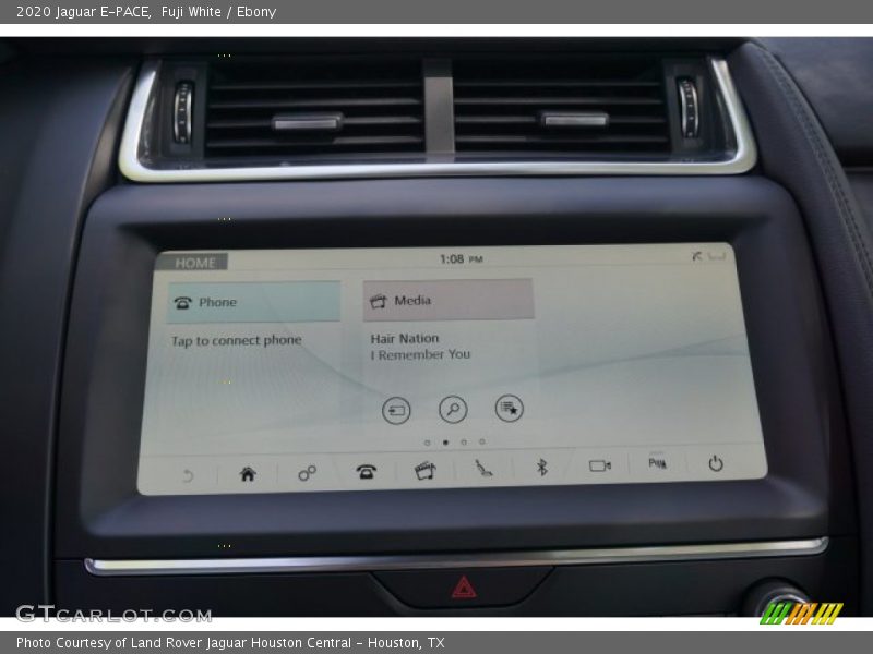 Navigation of 2020 E-PACE 