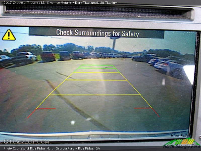 Silver Ice Metallic / Dark Titanium/Light Titanium 2017 Chevrolet Traverse LS