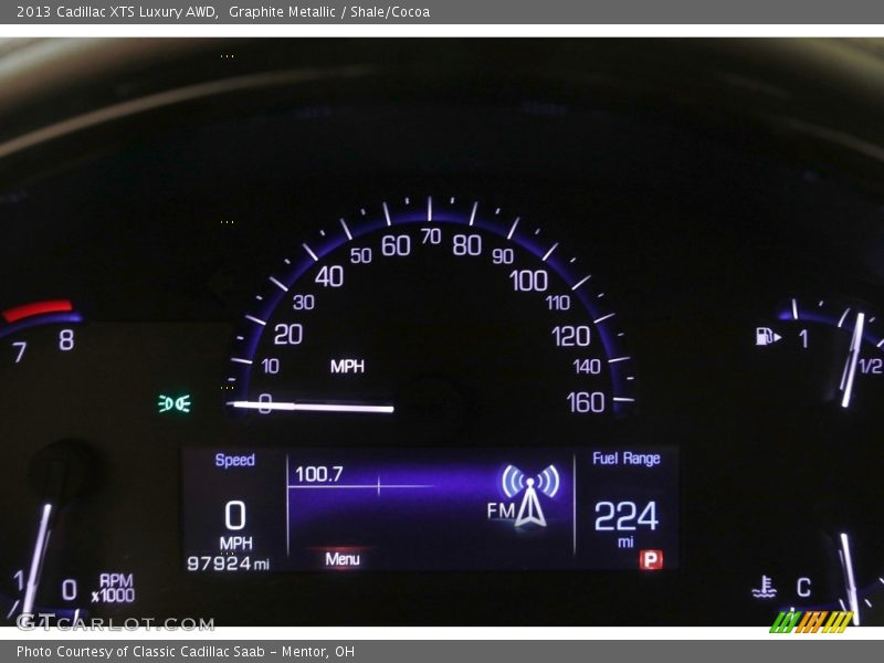 Graphite Metallic / Shale/Cocoa 2013 Cadillac XTS Luxury AWD