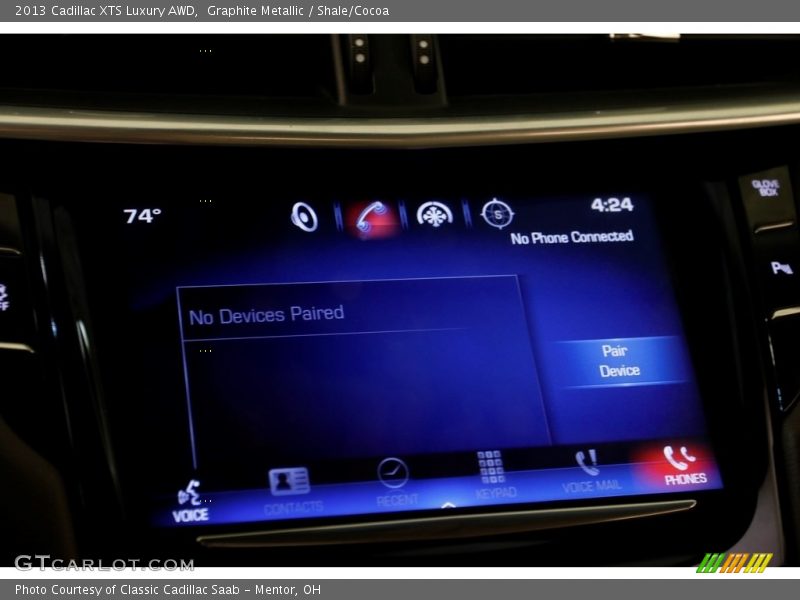 Graphite Metallic / Shale/Cocoa 2013 Cadillac XTS Luxury AWD