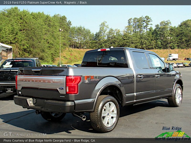 Magnetic / Black 2019 Ford F150 Platinum SuperCrew 4x4