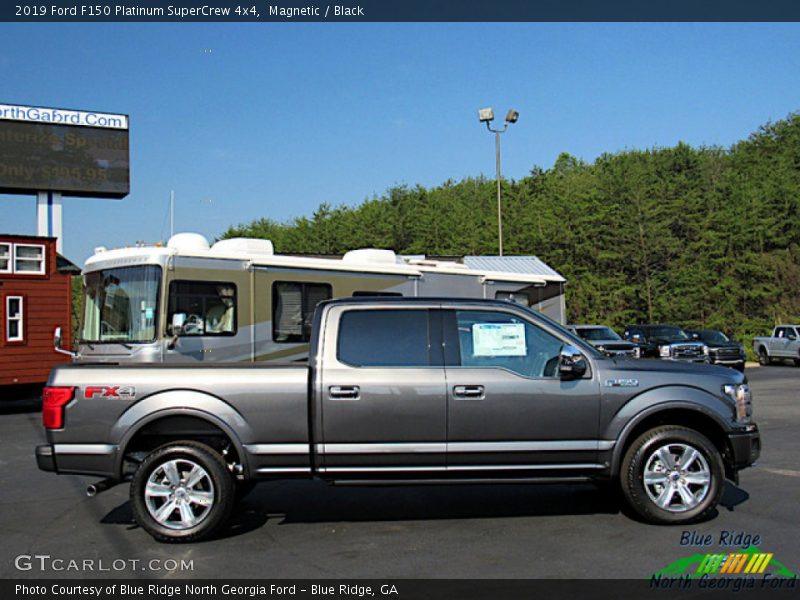 Magnetic / Black 2019 Ford F150 Platinum SuperCrew 4x4