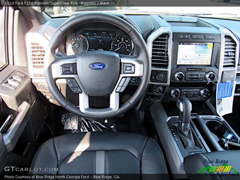 Magnetic / Black 2019 Ford F150 Platinum SuperCrew 4x4