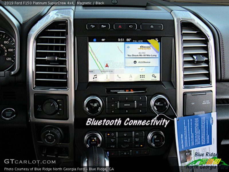 Magnetic / Black 2019 Ford F150 Platinum SuperCrew 4x4