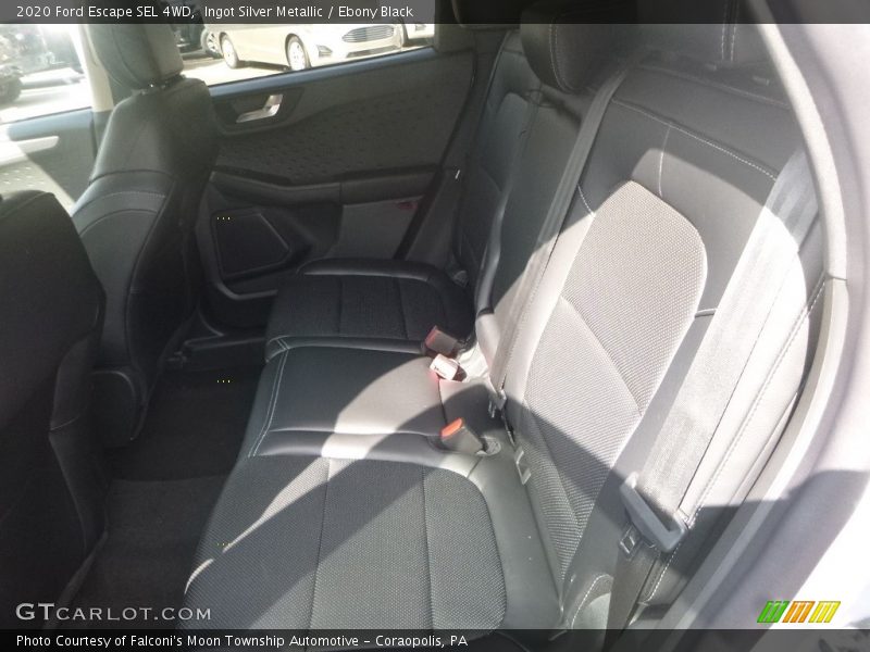 Ingot Silver Metallic / Ebony Black 2020 Ford Escape SEL 4WD