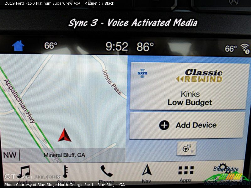 Magnetic / Black 2019 Ford F150 Platinum SuperCrew 4x4