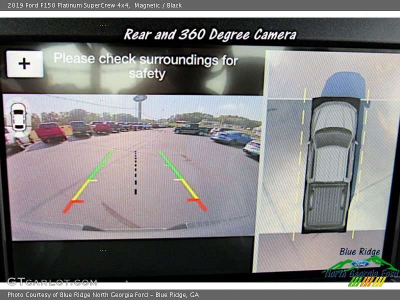 Magnetic / Black 2019 Ford F150 Platinum SuperCrew 4x4