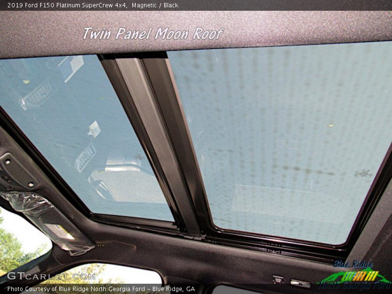 Magnetic / Black 2019 Ford F150 Platinum SuperCrew 4x4