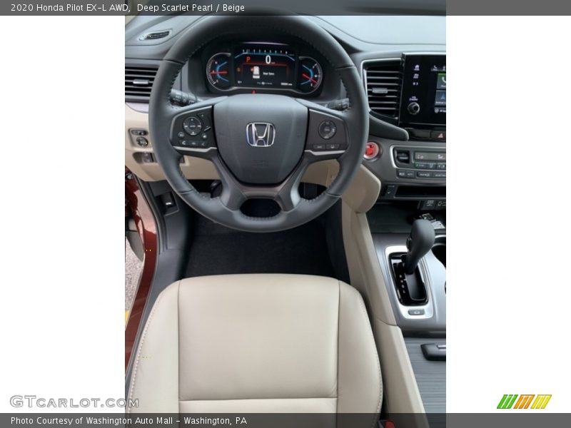  2020 Pilot EX-L AWD Steering Wheel