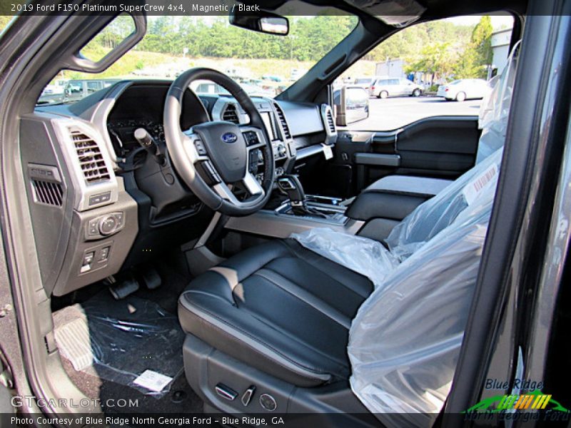 Magnetic / Black 2019 Ford F150 Platinum SuperCrew 4x4