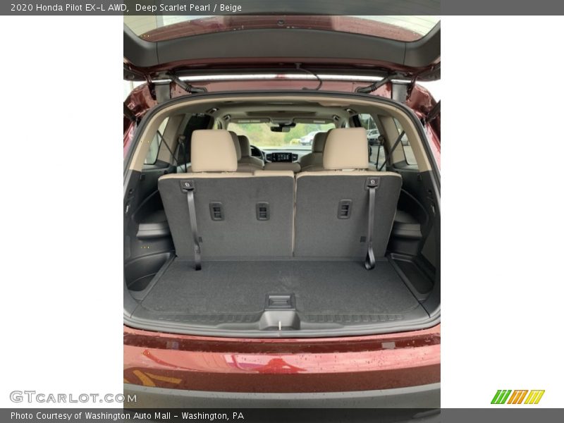  2020 Pilot EX-L AWD Trunk