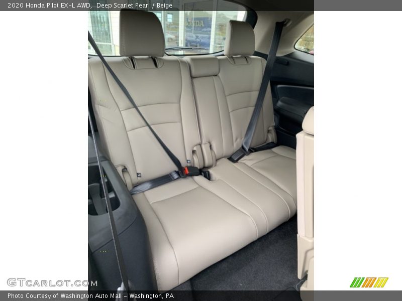 Rear Seat of 2020 Pilot EX-L AWD