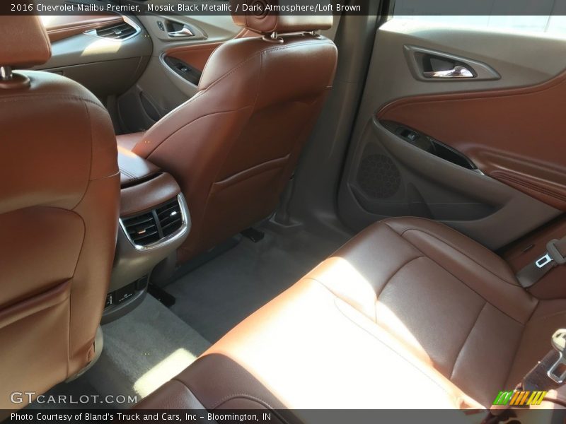 Mosaic Black Metallic / Dark Atmosphere/Loft Brown 2016 Chevrolet Malibu Premier