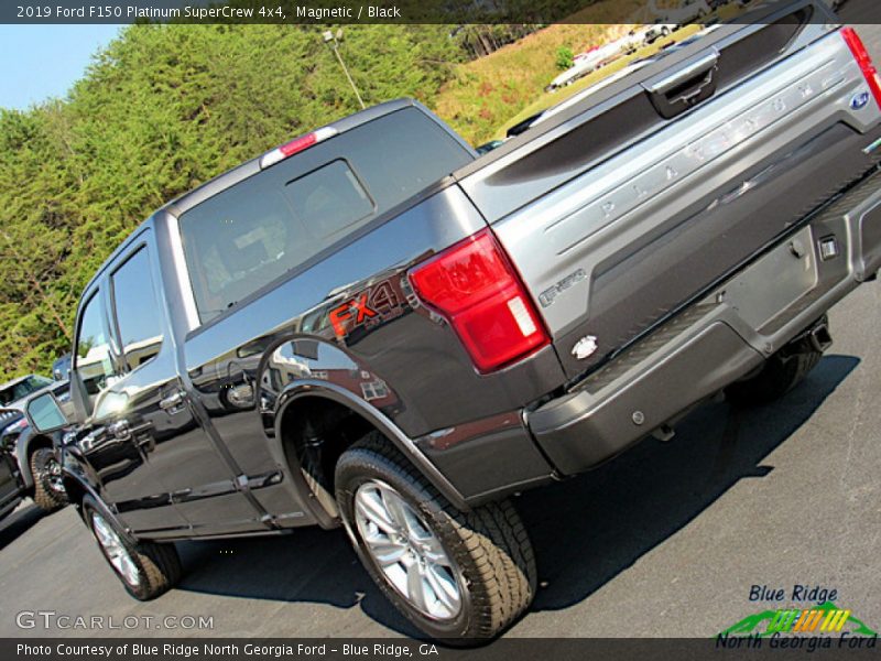 Magnetic / Black 2019 Ford F150 Platinum SuperCrew 4x4