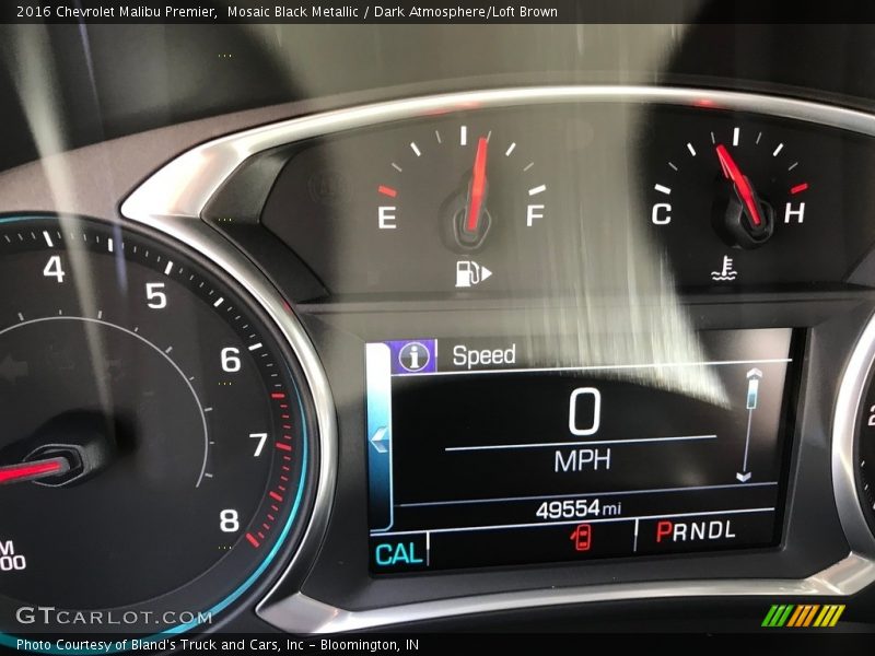 Mosaic Black Metallic / Dark Atmosphere/Loft Brown 2016 Chevrolet Malibu Premier