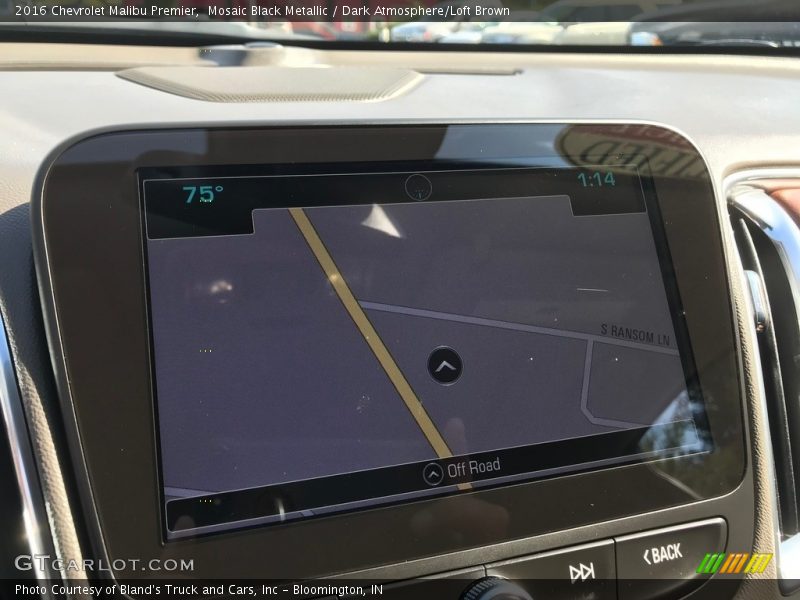 Mosaic Black Metallic / Dark Atmosphere/Loft Brown 2016 Chevrolet Malibu Premier