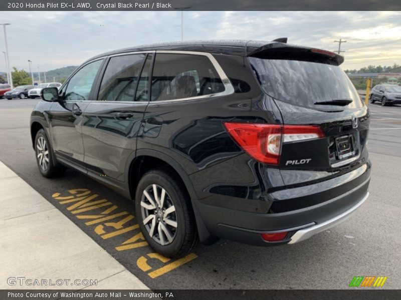 Crystal Black Pearl / Black 2020 Honda Pilot EX-L AWD