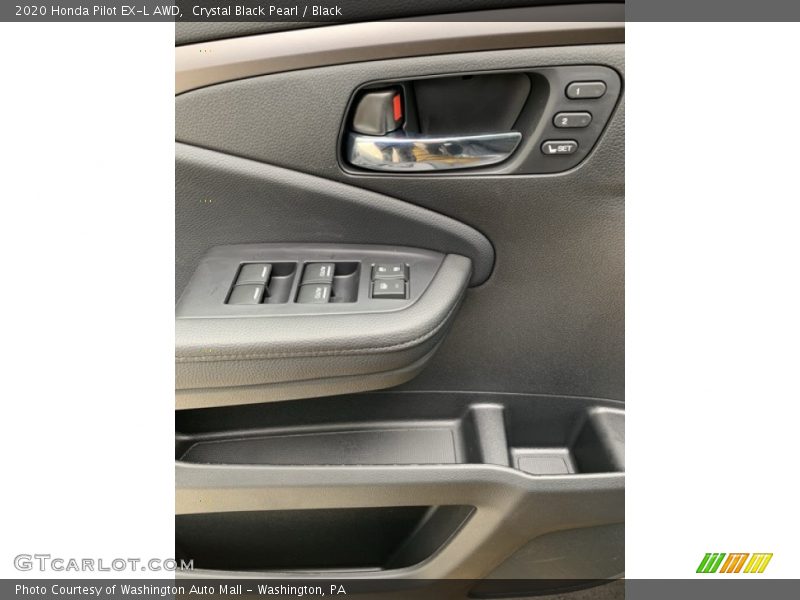 Crystal Black Pearl / Black 2020 Honda Pilot EX-L AWD