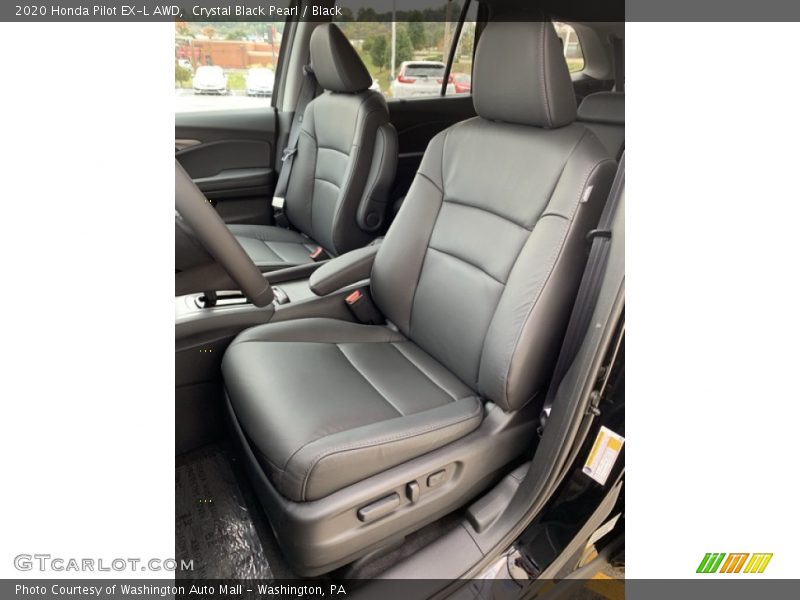 Crystal Black Pearl / Black 2020 Honda Pilot EX-L AWD