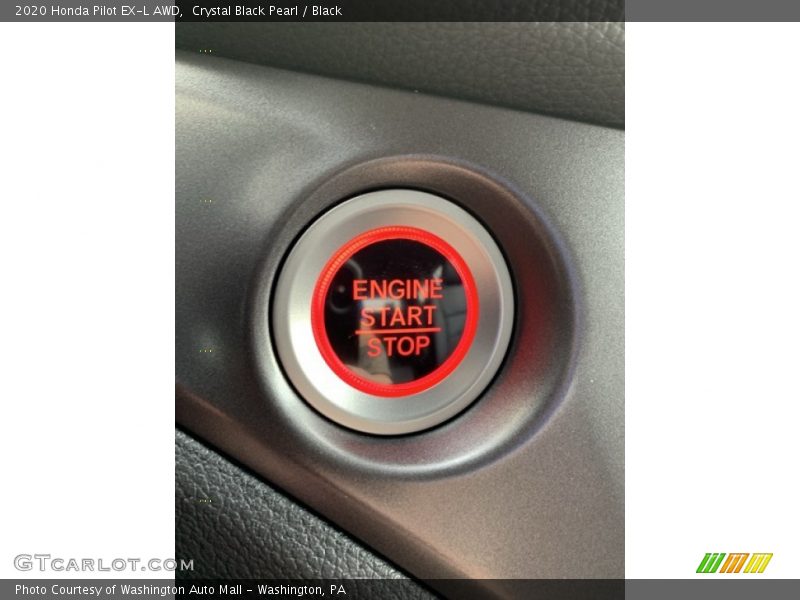Crystal Black Pearl / Black 2020 Honda Pilot EX-L AWD