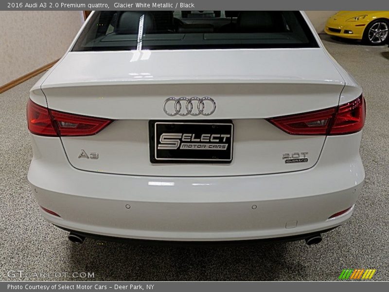 Glacier White Metallic / Black 2016 Audi A3 2.0 Premium quattro