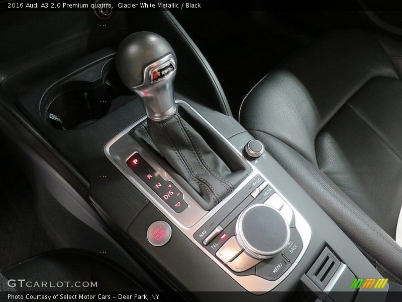 Glacier White Metallic / Black 2016 Audi A3 2.0 Premium quattro