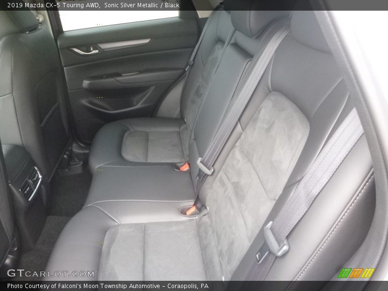 Sonic Silver Metallic / Black 2019 Mazda CX-5 Touring AWD