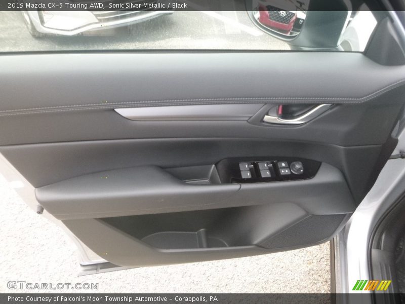 Sonic Silver Metallic / Black 2019 Mazda CX-5 Touring AWD
